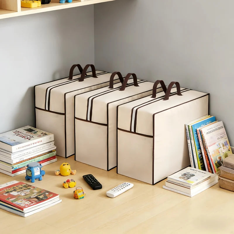 Extra Large Moving Bags | Heavy-Duty Storage Tote with Zipper