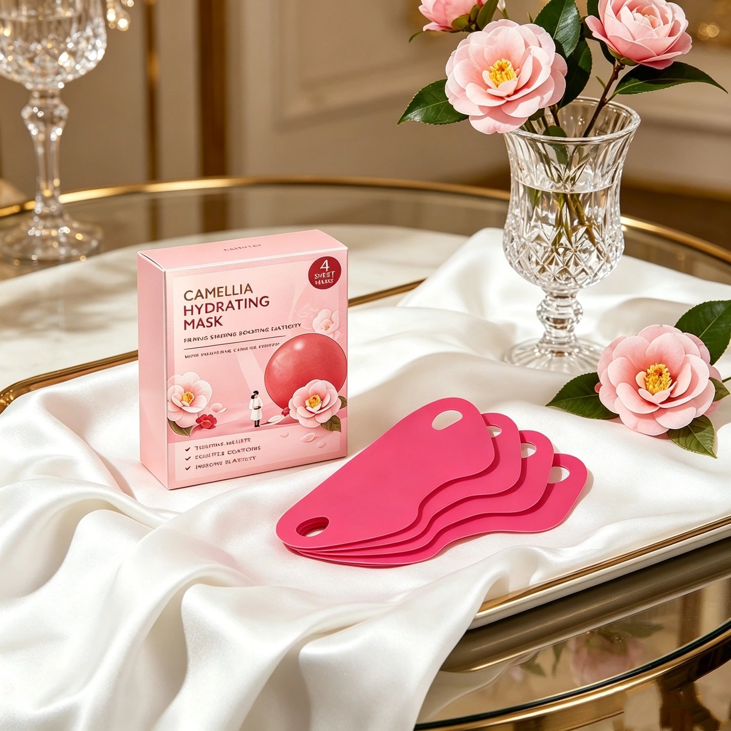 Korean Chin Lifting Facial Mask | Firming Ear Hook Patch 4pc