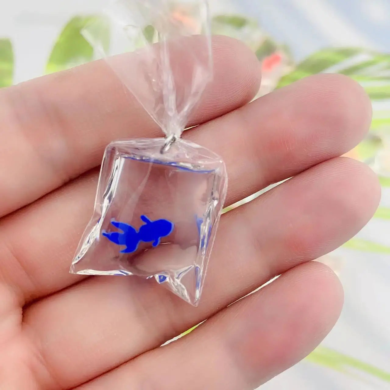 1pcs Coral Fish Bag Resin Charms Ocean Transparent Small Fish in Water Bag Jewelry Pendant Jewelry Handmade DIY Material Decor Peaceful Pleasures Health and Wellness 3