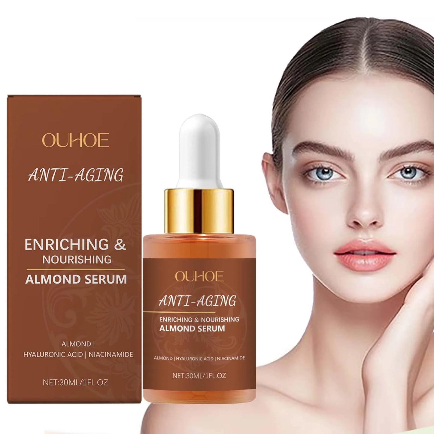 Almond Face Serum – Brightening, Firming & Hydrating