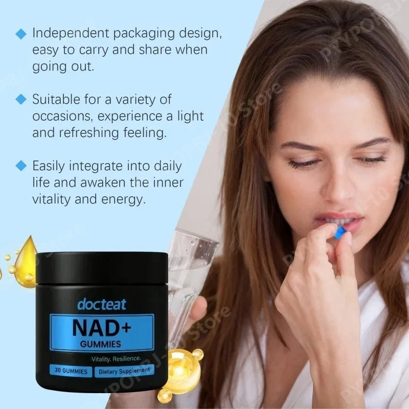 NAD+ Gummies – Daily Energy & Vitality Support | Adults