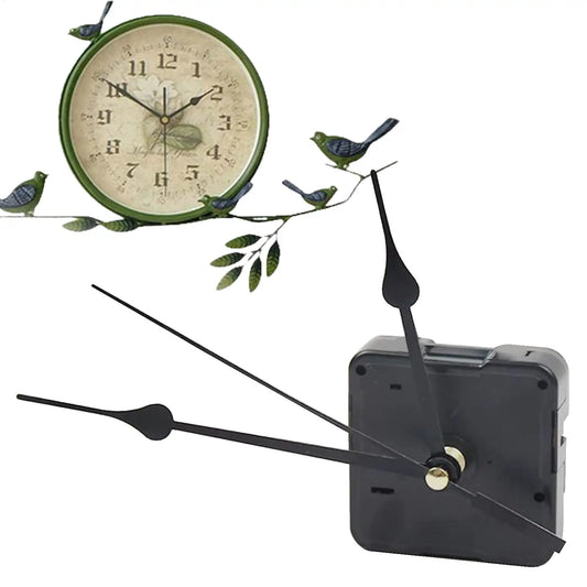 Silent Sweep Quartz Clock Movement Replacement Kit with Hands Clock Repair Kit Peaceful Pleasures Health and Wellness