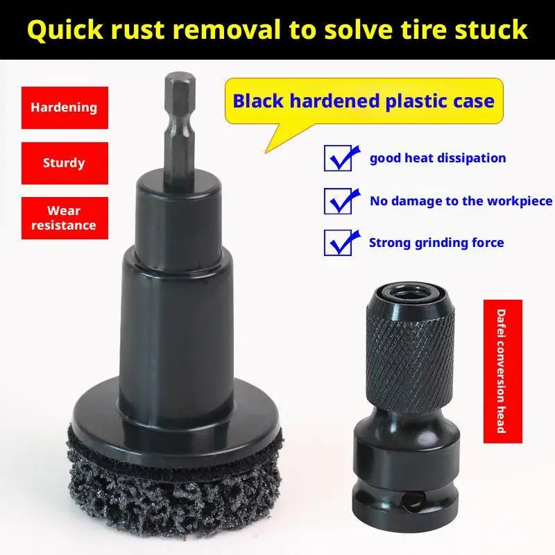 Wheel Hub Rust Removal & Brake Disc Resurfacing Kit