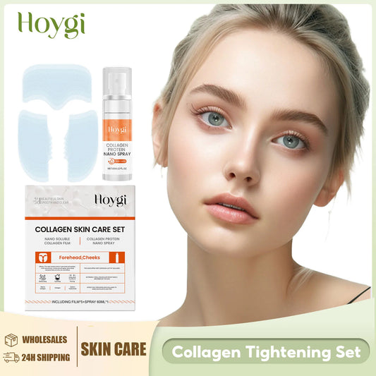 Soluble Collagen Mask Firming Lifting Fade Fine Lines Removal Wrinkle Increase Skin Elasticity Anti Aging Nourish Face Skin Care Peaceful Pleasures Health and Wellness