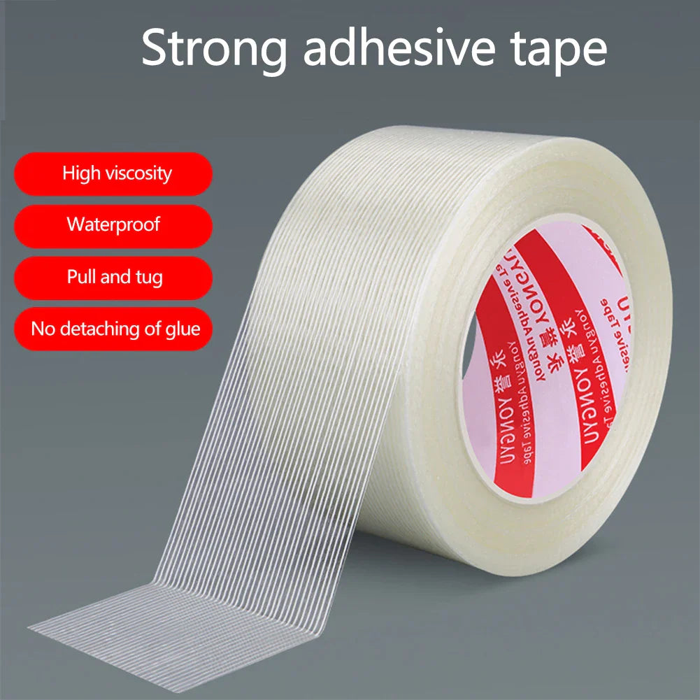 Fiberglass Insulation Tape High-Temp Adhesive 25m | Battery Wrap