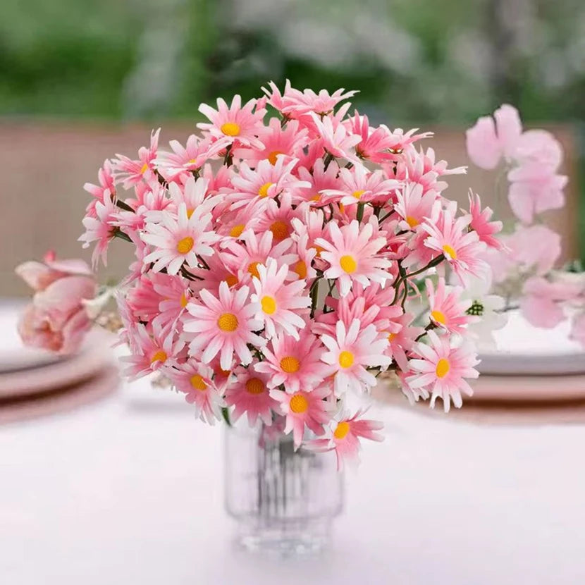 Silk Chrysanthemum Artificial Bouquet | Wedding & Home Décor
