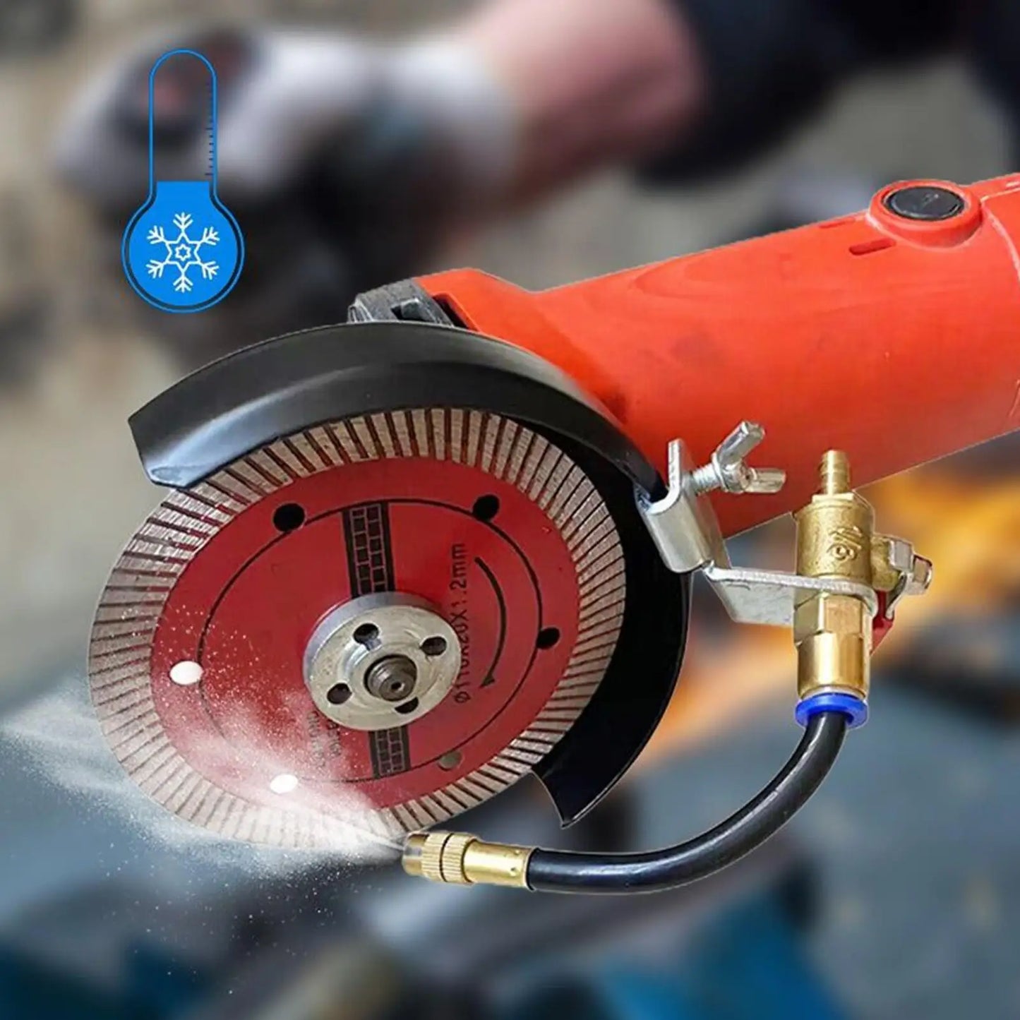 Angle Grinder Misting Water Sprayer – Coolant Nozzle System