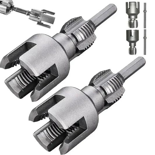 PVC Pipe Thread Cutting Tool – Internal & External Threader Kit Pipe Threading Tool Oasis Select