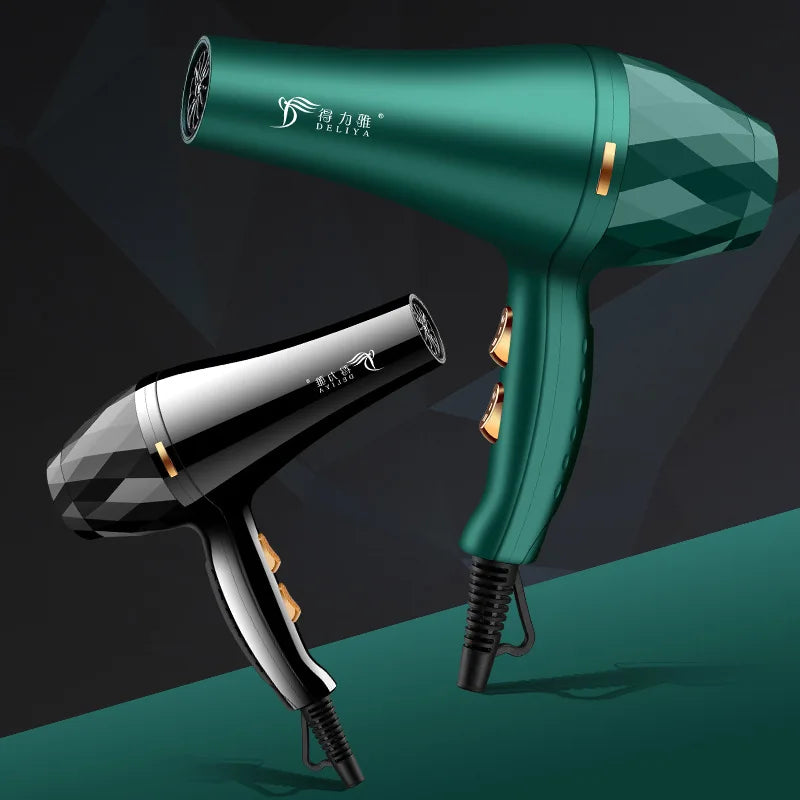 2026 Hot Selling Hair Salon Hair Dryer, Household Dormitory High-Power Cold Hot Air Blue Light Diffuser Hair Dryer Peaceful Pleasures Health and Wellness
