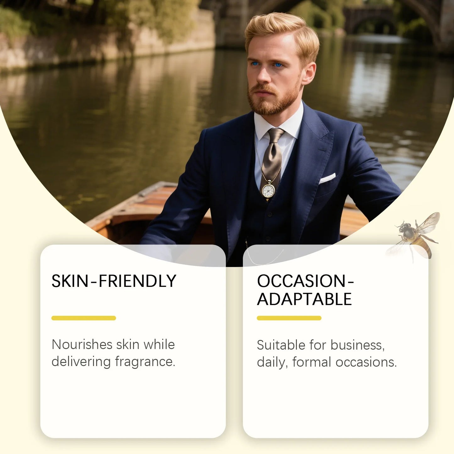 Roxelis Solid Perfume Set – Fresh Long-Lasting Men's Fragrance