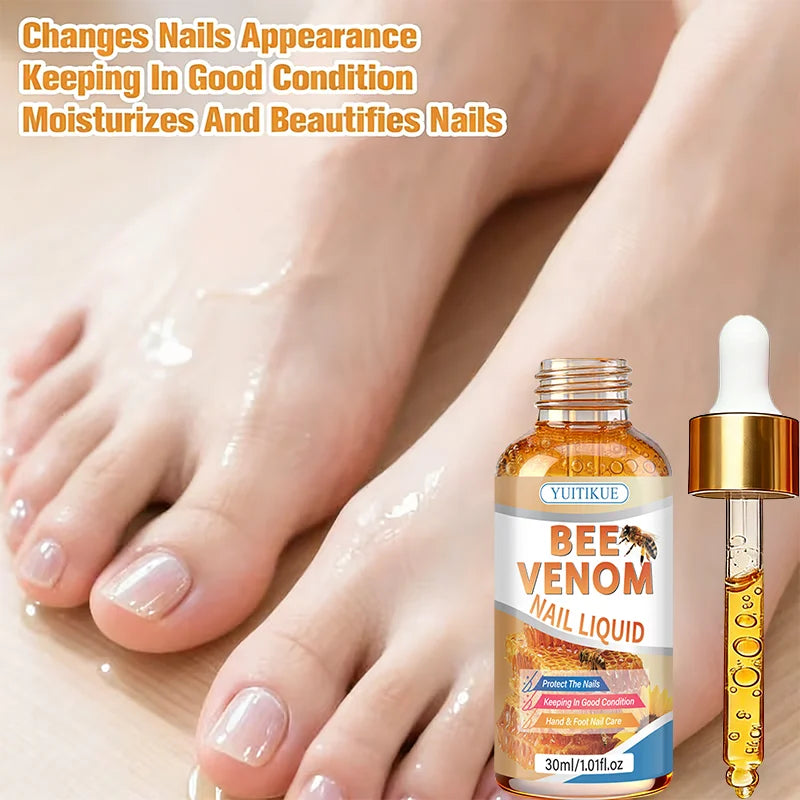 Bee Venom Collagen Nail Treatment Oil – Hydrate & Protect 30ml