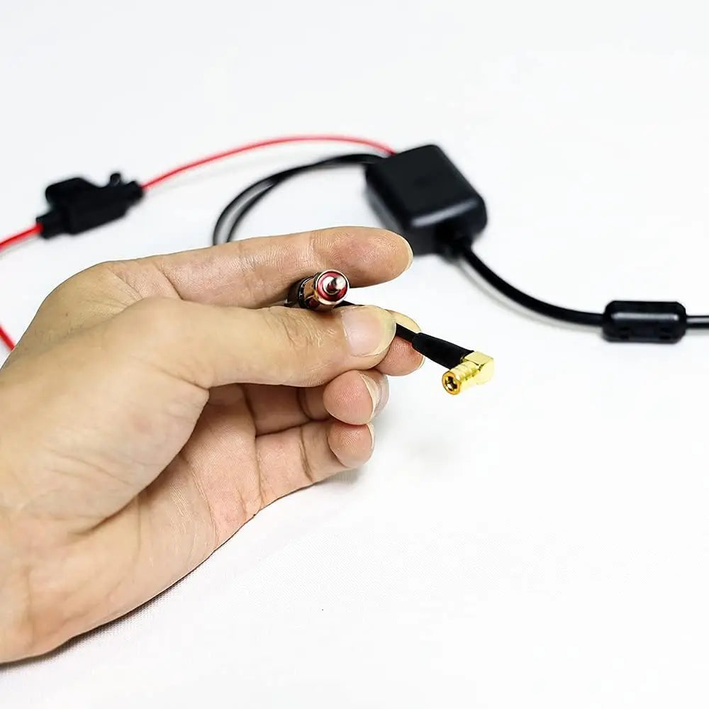 12V Active DAB FM AM Car Radio Antenna Signal Amplifier