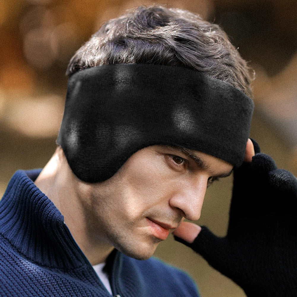 Swokii Winter Ear Warmer Headband – Soft Unisex Earmuffs