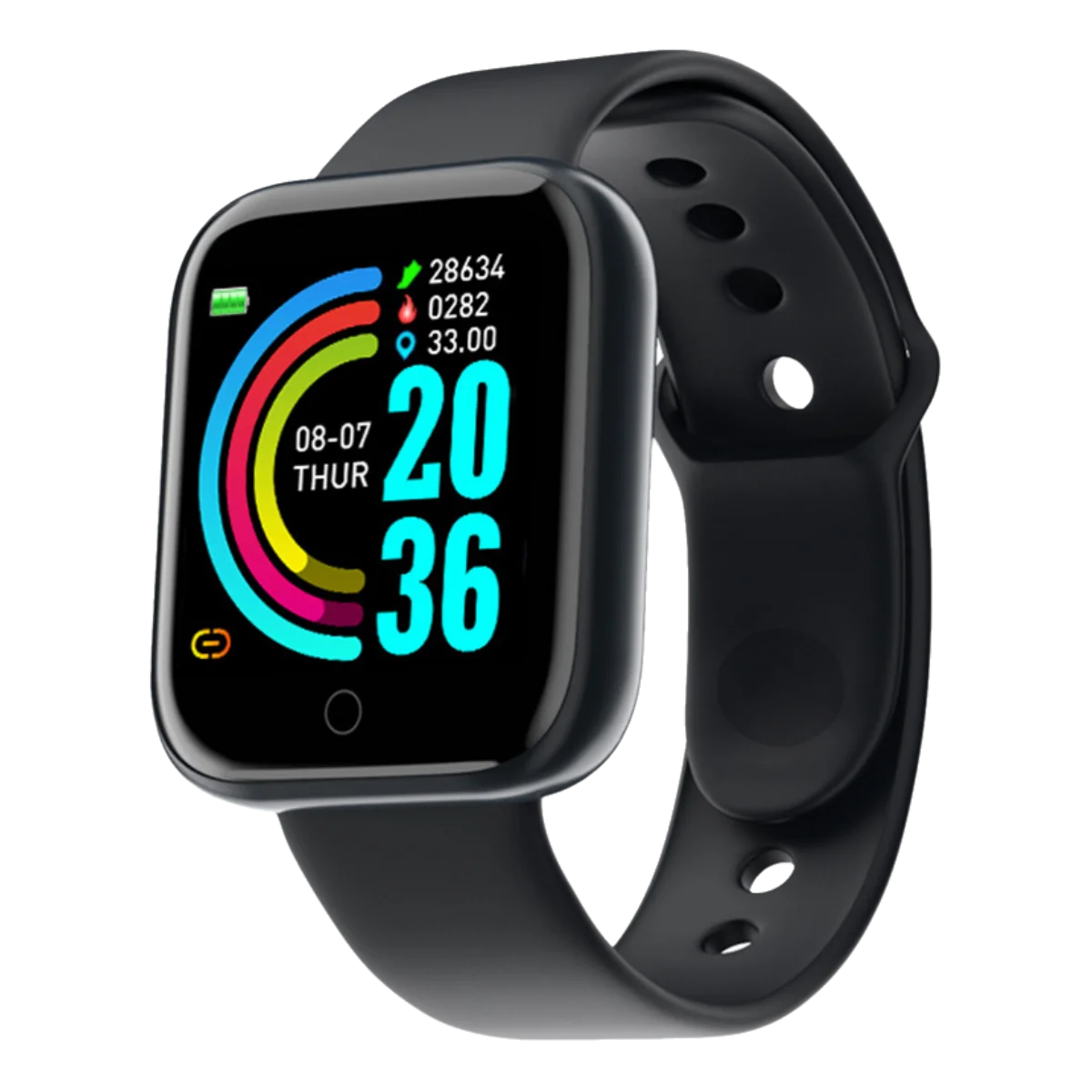 CHAOGENB Fitness Smartwatch | Steps, Heart Rate & Sleep Tracker