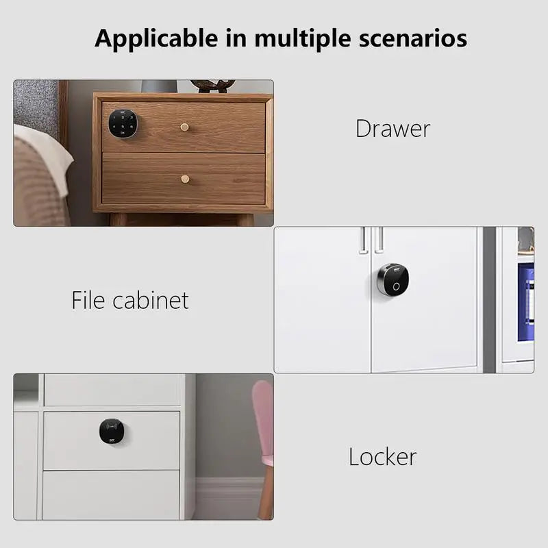 Keyless Cabinet Lock | Touch Combo Code Lock for Lockers Keyless Cabinet Lock Peaceful Pleasures Health and Wellness