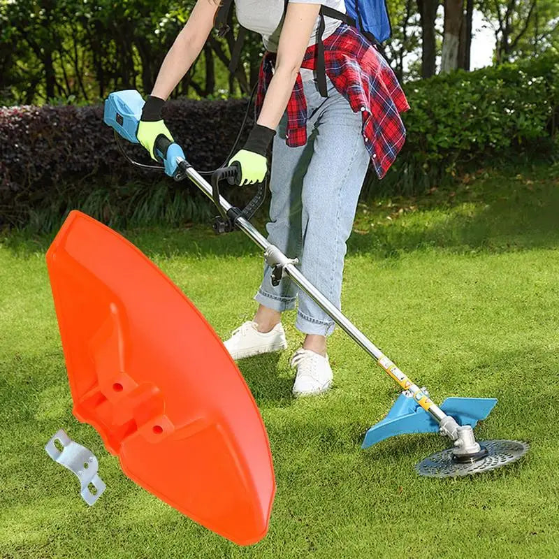 Universal Brush Cutter Shield Grass Trimmer Guard Protection Cover Mower Grass Guard Tools Garden Repair Maintenance Tools Peaceful Pleasures Health and Wellness