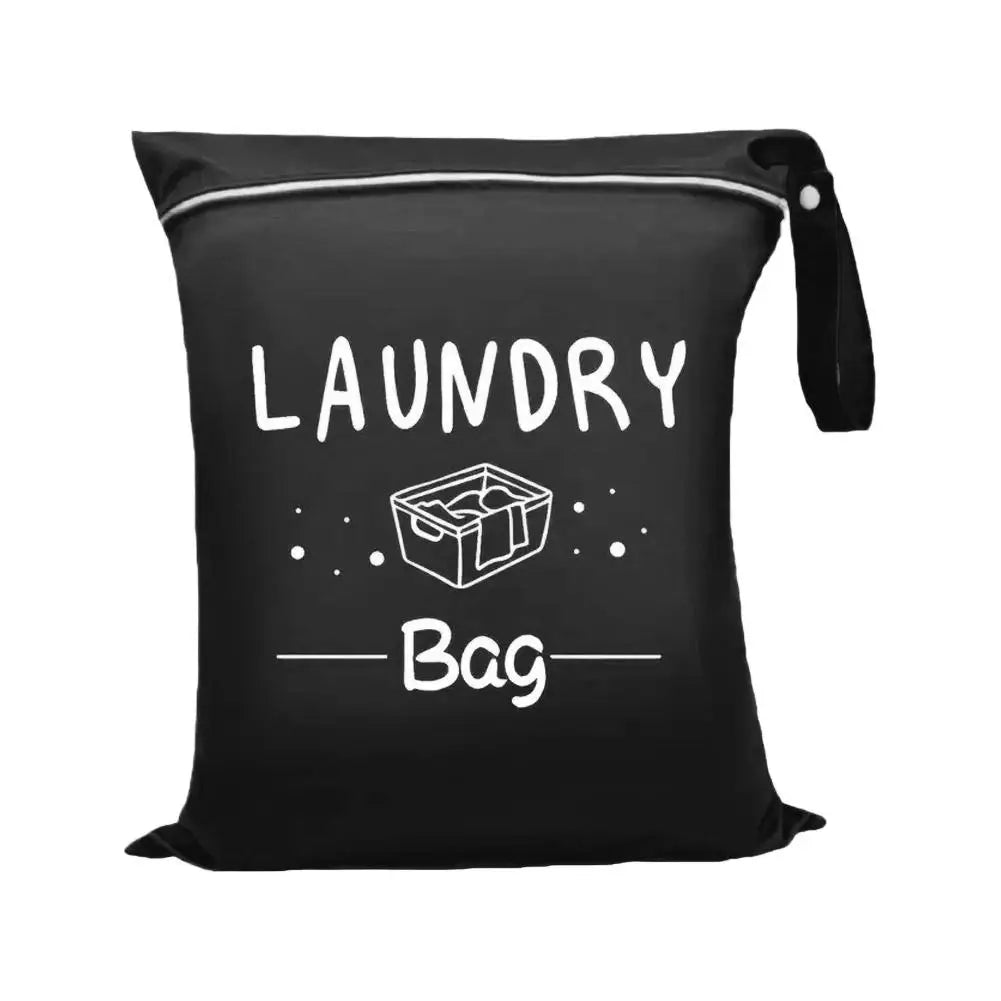 Waterproof Travel Laundry Bag – Wet Dry Organizer with Zipper