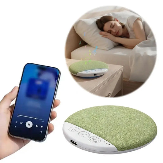 Bluetooth Speaker Sleeping Mute Rechargeable Pillow Audio Protable Comfortable Pillow Audio Disc Speaker Sleeping Aid Conduction Peaceful Pleasures Health and Wellness