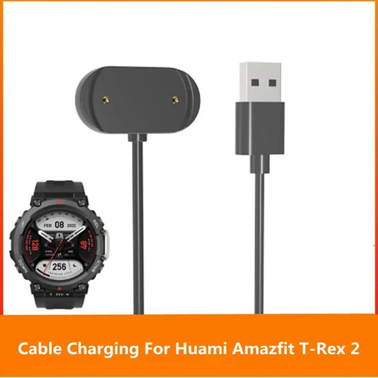 2025 Cable Charging For Huami Amazfit T-Rex 2 Fast Portable Charging Charger For Amazfit T-Rex 2 TRex2 Charger Dock Stand Holder Peaceful Pleasures Health and Wellness For T-Rex 2 A2169