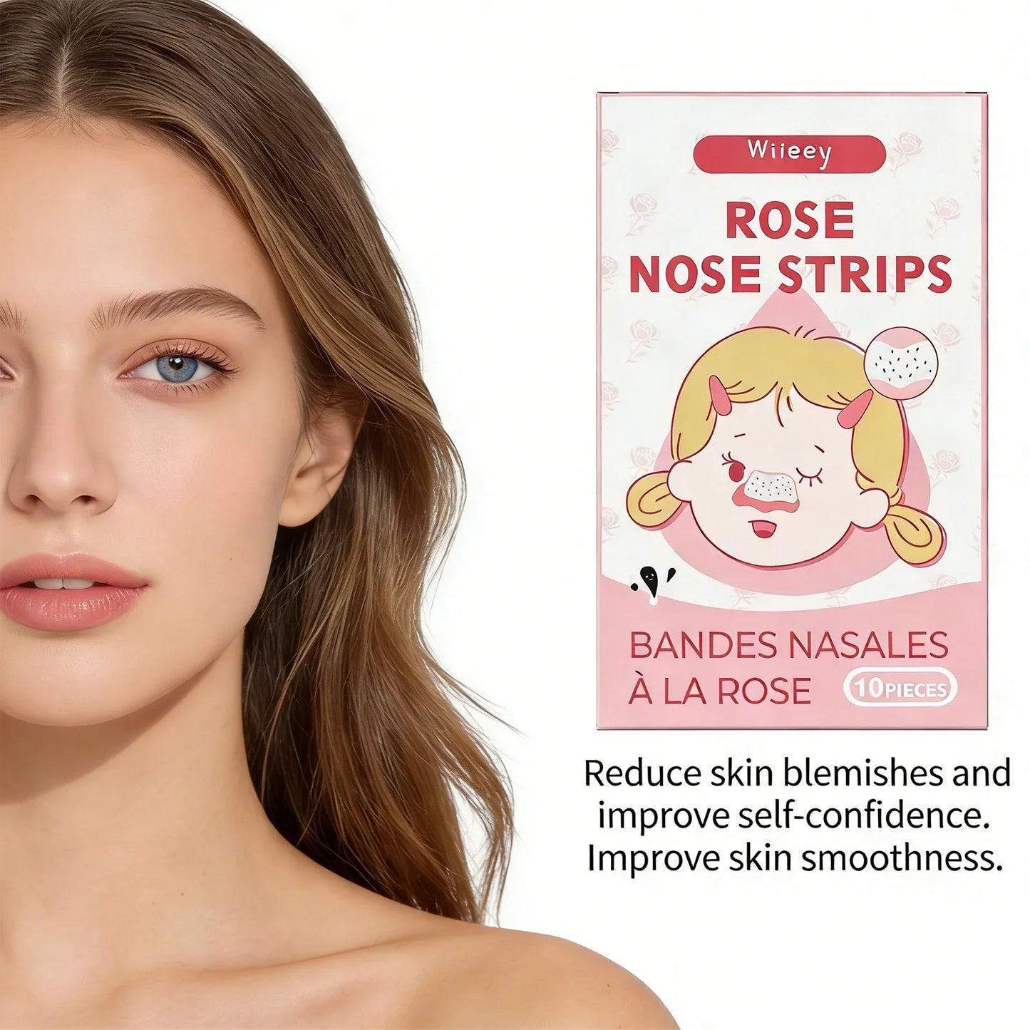 Blackhead Removal Nose Strips – Deep Cleanse & Moisturize 10 Pack