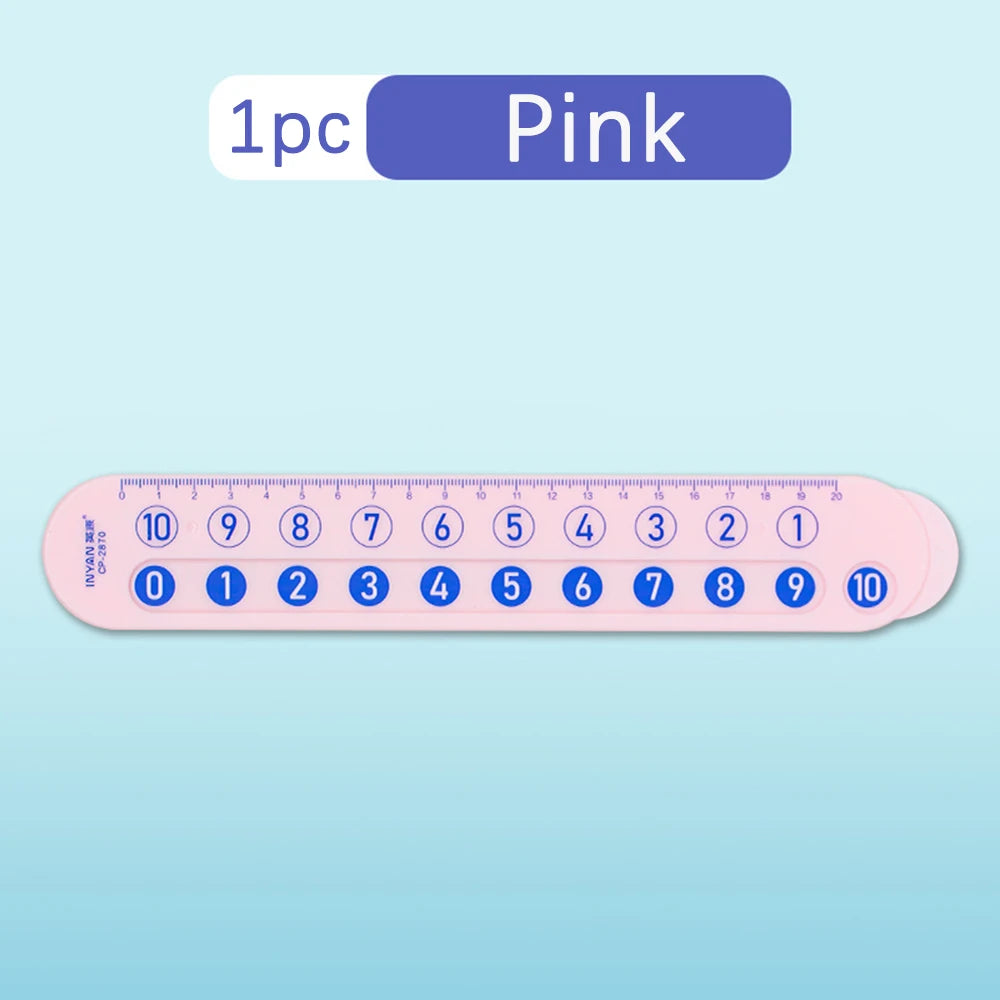 Mathematical Decomposition Ruler Numerical Addition Subtraction