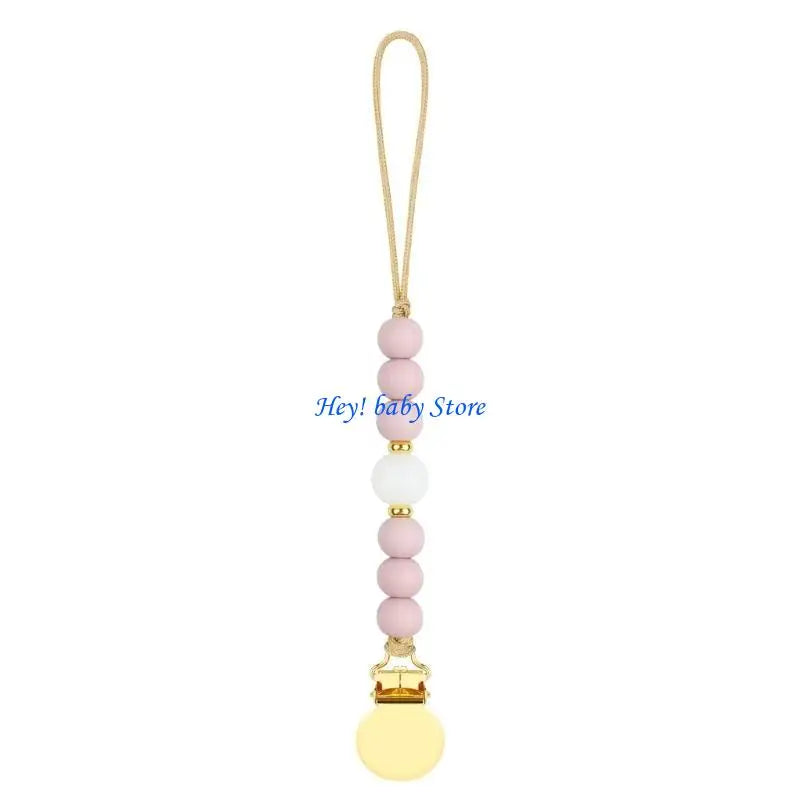 Non-Toxic Silicone Baby Pacifier Clip | Safe Holder 0–24M