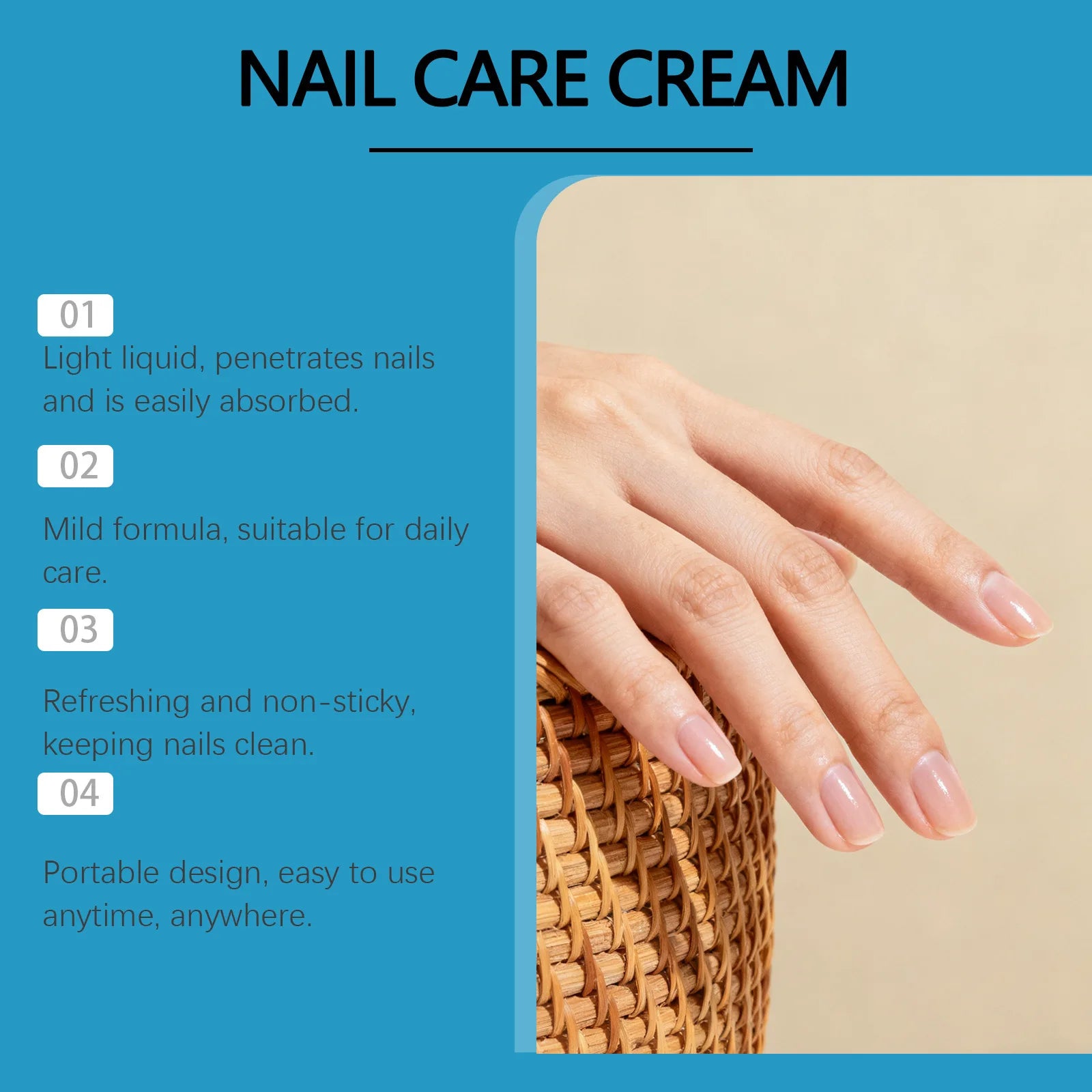 Strengthening Nail Care Cream Repair Weak Nails Herbal Extract Nourish Restore Health Lasting Effective Fingernail Toenails Care Peaceful Pleasures Health and Wellness