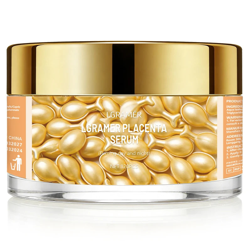 30 /60/120 Capsules Vitamin E Face Deep Moisturizing Capsule Essence, Hydrates and Smooths Skin, Deep Hydration Reduce dullness Peaceful Pleasures Health and Wellness 120 pcs 4 boxes