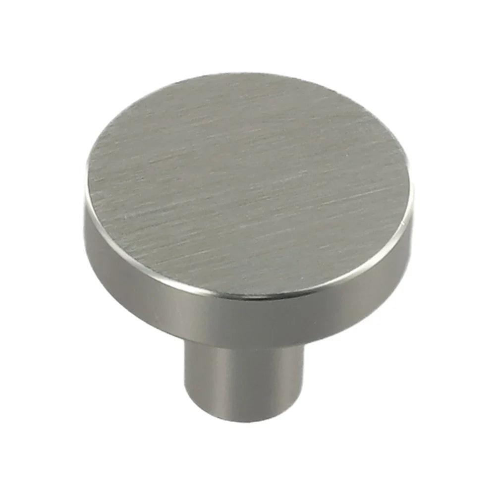 Round Cabinet Knobs | Space Aluminum Single Hole Handles 4/10 Pack