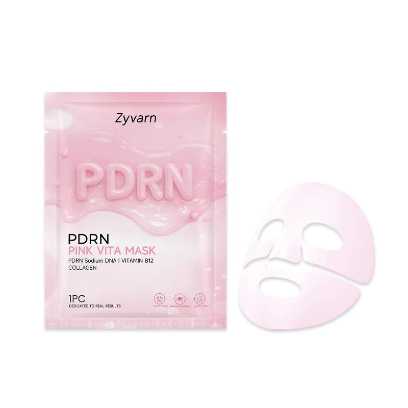 PDRN Pink Skincare Set Salmon Dna Collagen Vita Coating Mask Lift Firm Skin Make Skin Glow Moisturizing Nourishing Skincare Set Peaceful Pleasures Health and Wellness PDRN Mask