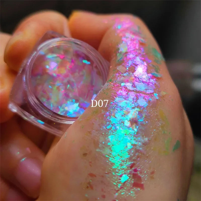 Holographic Duochrome Eyeshadow | MultiChrome Shifting Pigment