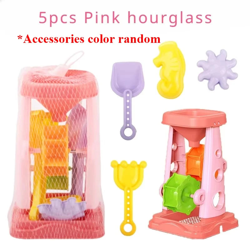 Kids Beach Sand Toys Set – Shovel, Sprinkler & Car Model