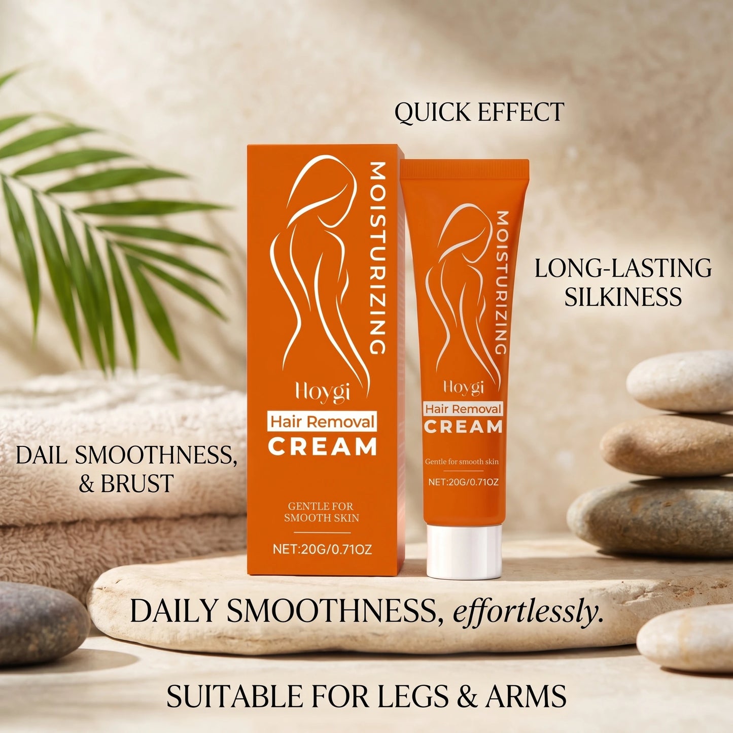 Facial Hair Removal Cream for Chin, Upper Lip, Gentle Painless Depilatory Cream No-Irritation Reduce Redness Smooth Skin Care Peaceful Pleasures Health and Wellness