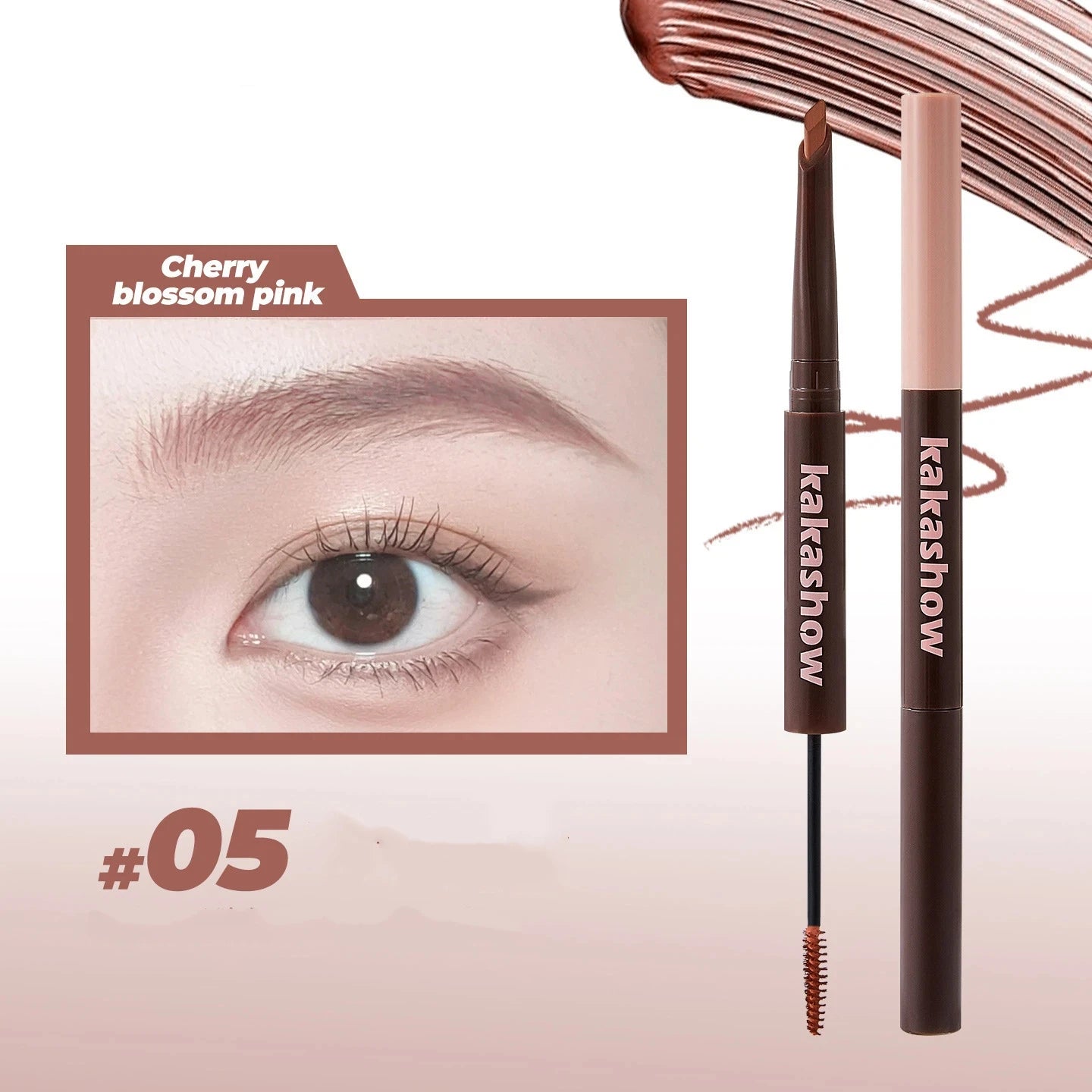 Waterproof Double-Ended Eyebrow Pencil & Tinting Cream | Matte