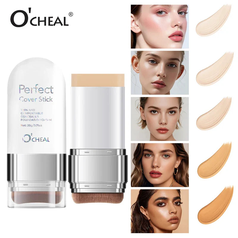 O'CHEAL Perfect Cover Stick Concealer & Foundation | Waterproof