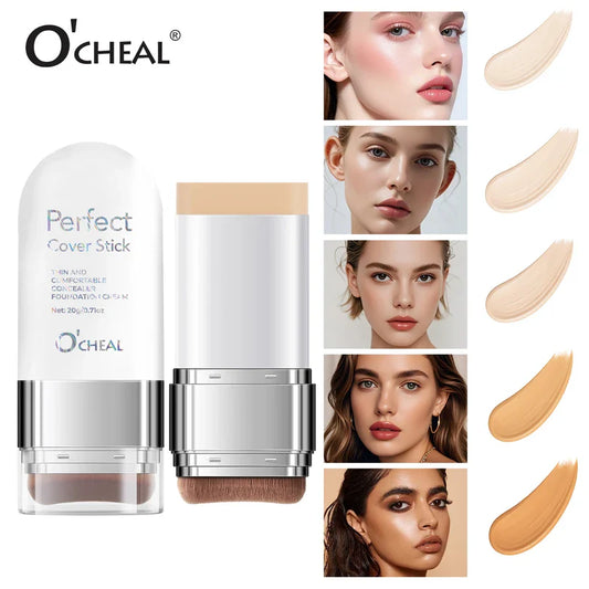 O'CHEAL Perfect Cover Stick Concealer & Foundation | Waterproof Concealer Foundation Stick Oasis Select