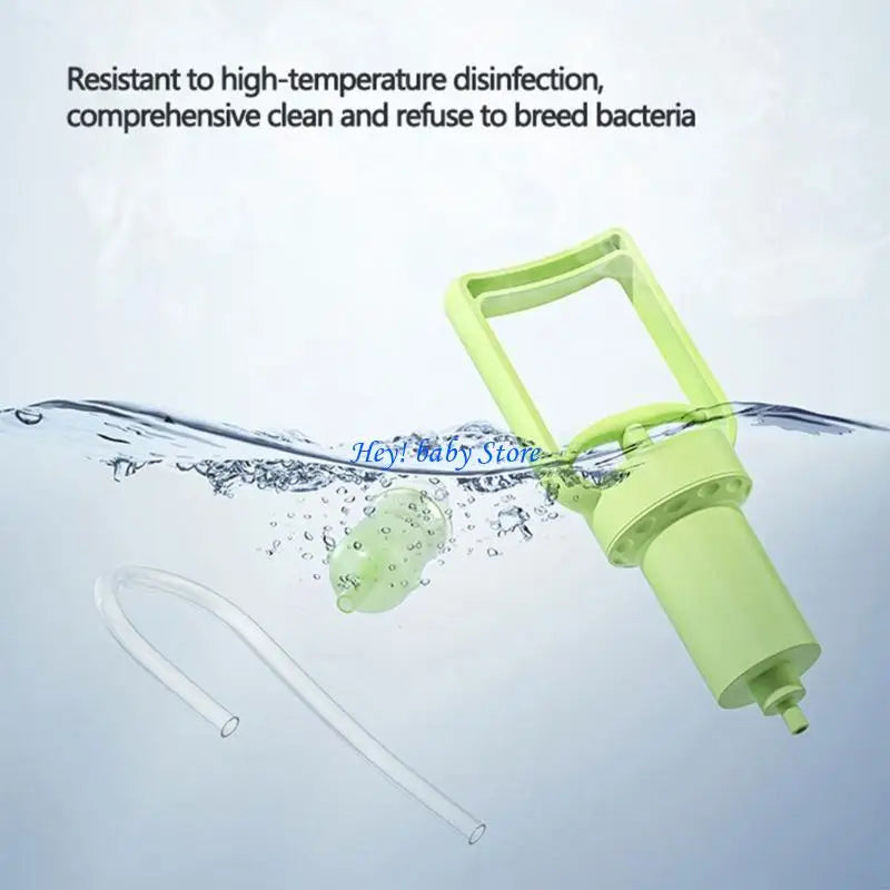 Baby Nasal Aspirator – Handheld Infant Nose Cleaner & Booger Remover