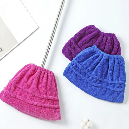 Microfiber Broom Cover Replacement – Wet & Dry Floor Cleaning Broom Cover Refill Peaceful Pleasures Health and Wellness