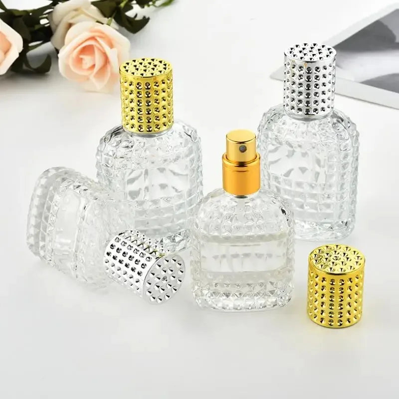 2026 Flash Sale! 30/50ML Travel Perfume Atomizer 1/3Pcs Pineapple Shape Dispenser Refillable Transparent Spray Bottles Peaceful Pleasures Health and Wellness