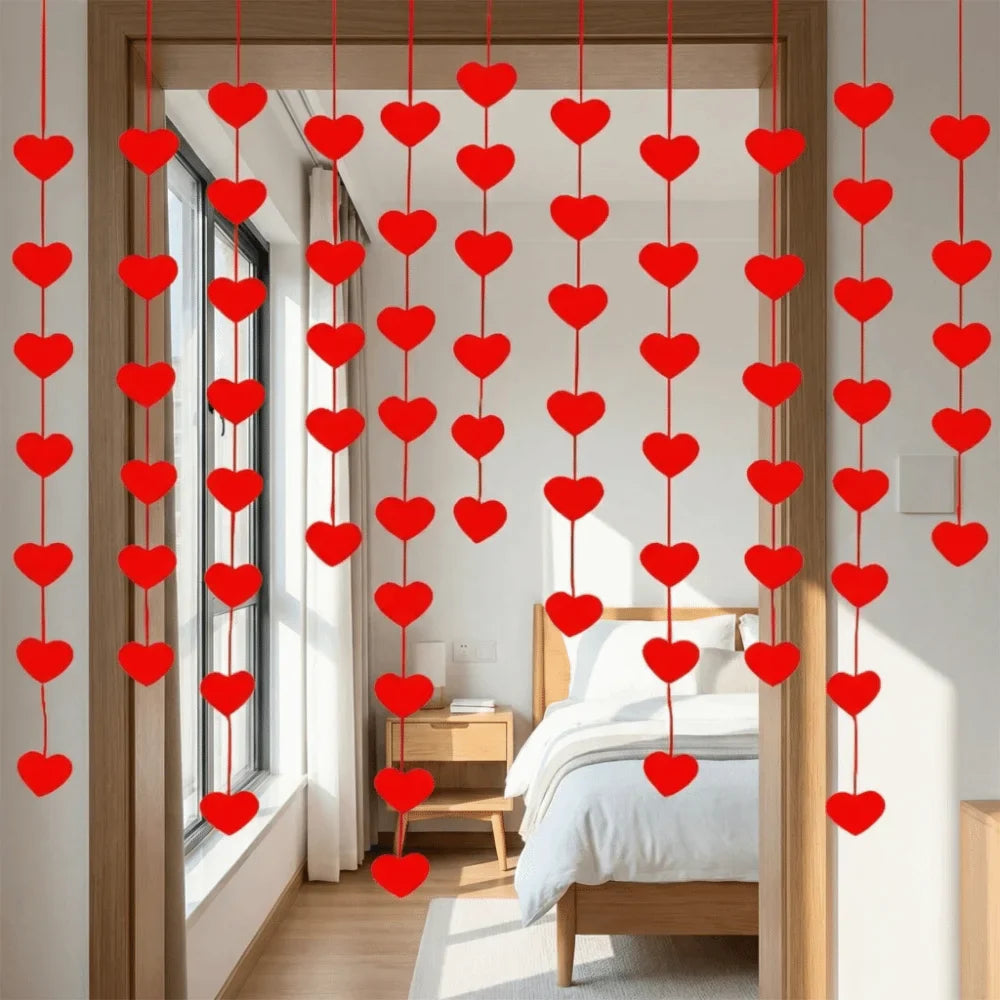 Love Flower Hanging Garland – DIY Wedding & Party Decoration