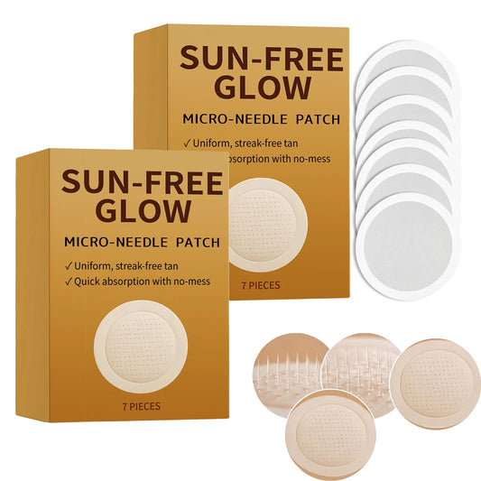 Sunless Microneedle Glow Tanning Patches – 7pc, All Skin Types