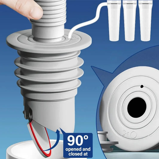 Silicone Drain Sealing Plug – Anti-Odor Floor Drain Sewer Trap Drain Sealing Plug Peaceful Pleasures Health and Wellness
