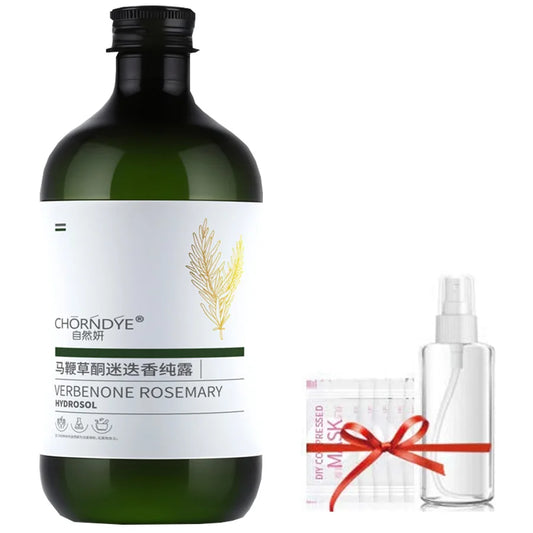 Face Care Water Nourishing Skin Improve Dullness Facial Toner Verbenone Rosemary Hydrosol Korean Skincare Products 500ml Peaceful Pleasures Health and Wellness