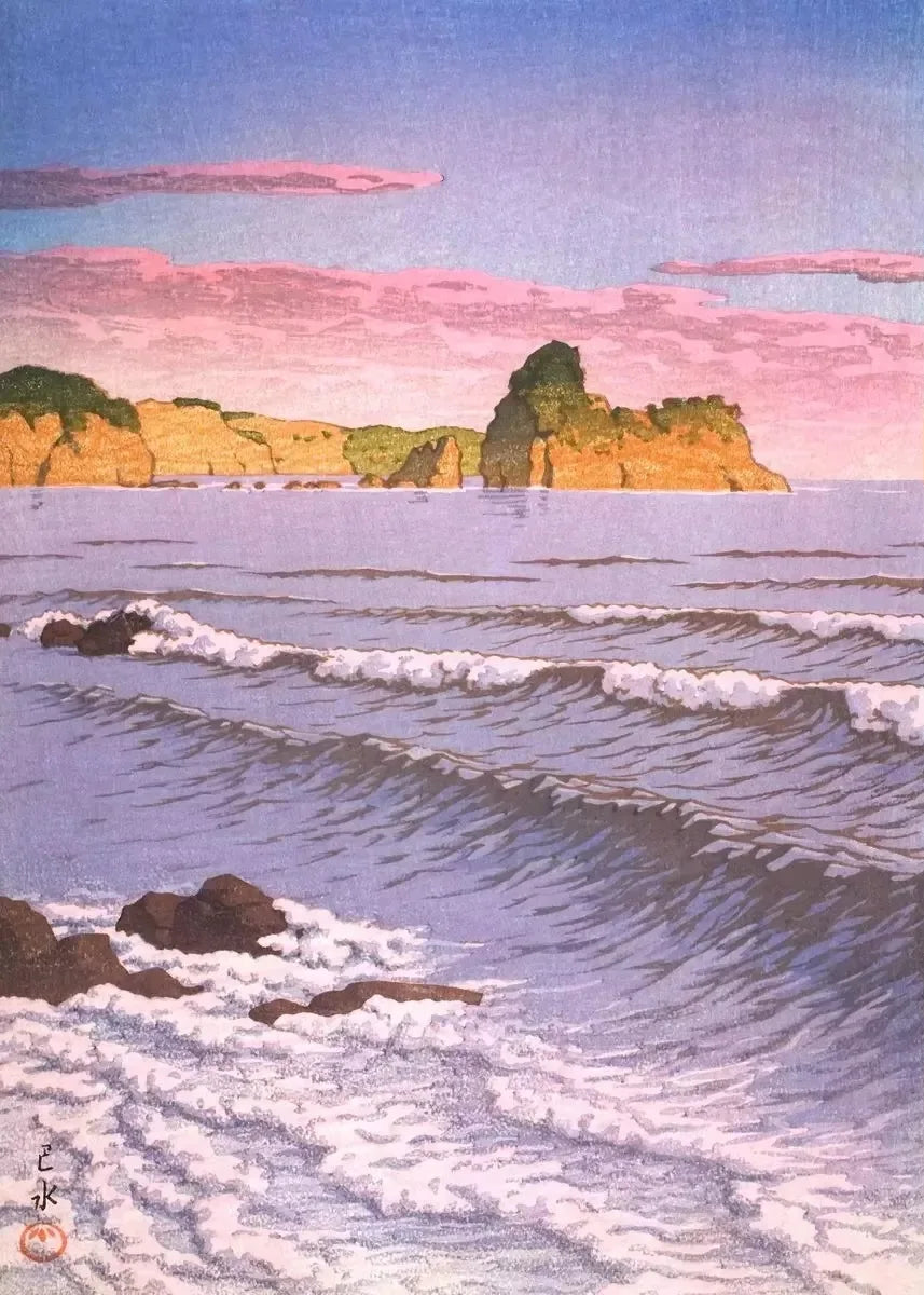 Kawase Hasui Japanese Landscape Canvas Wall Art Print | Retro