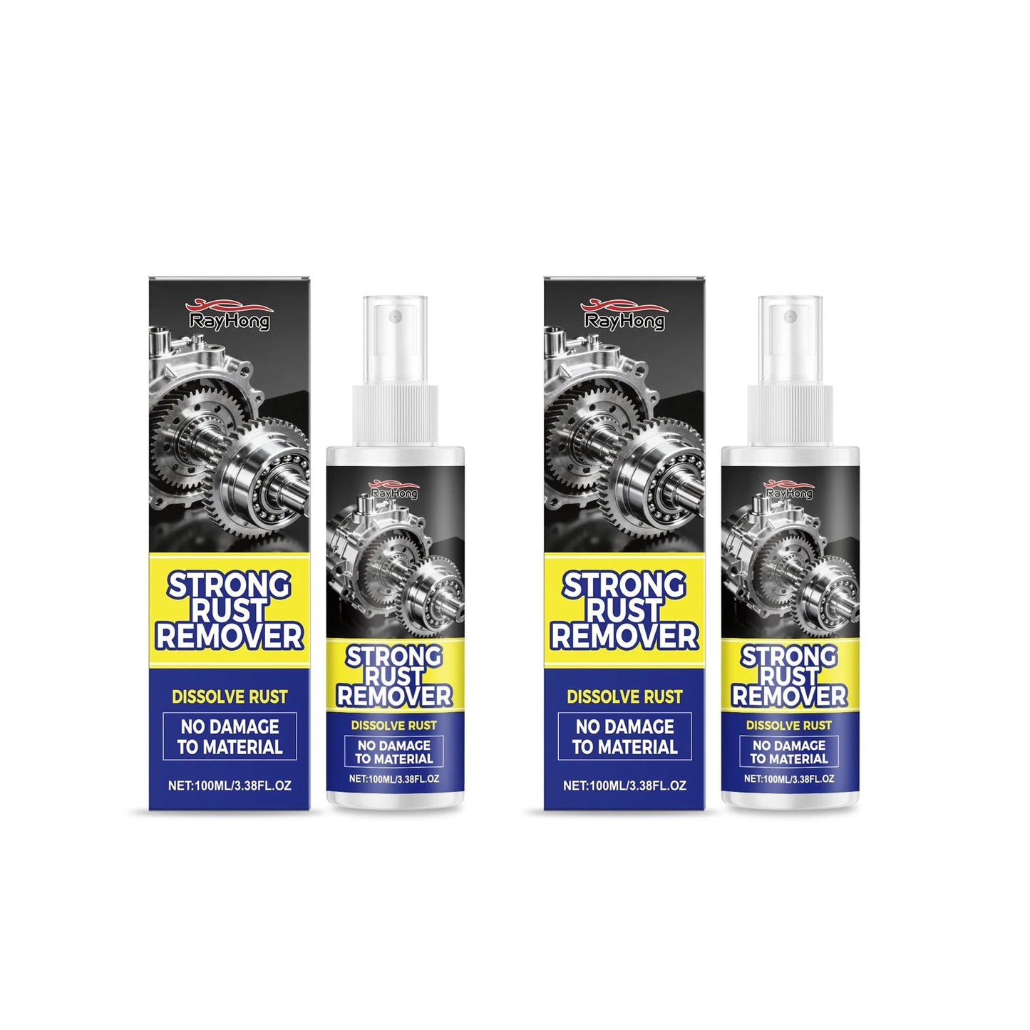 RayHong Car Rust Remover Spray | Chrome & Metal Derust 100ml