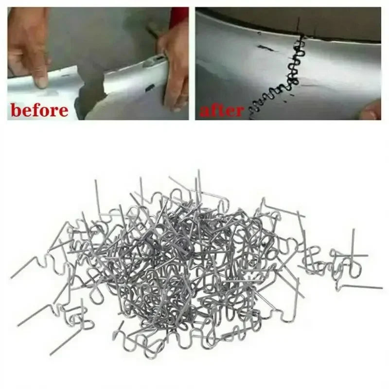Plastic Welder Special for Rivets Welding Equipment Machine Heat Gun Hot Rivet Tools Stainless Steel Bumper 300pcs Peaceful Pleasures Health and Wellness