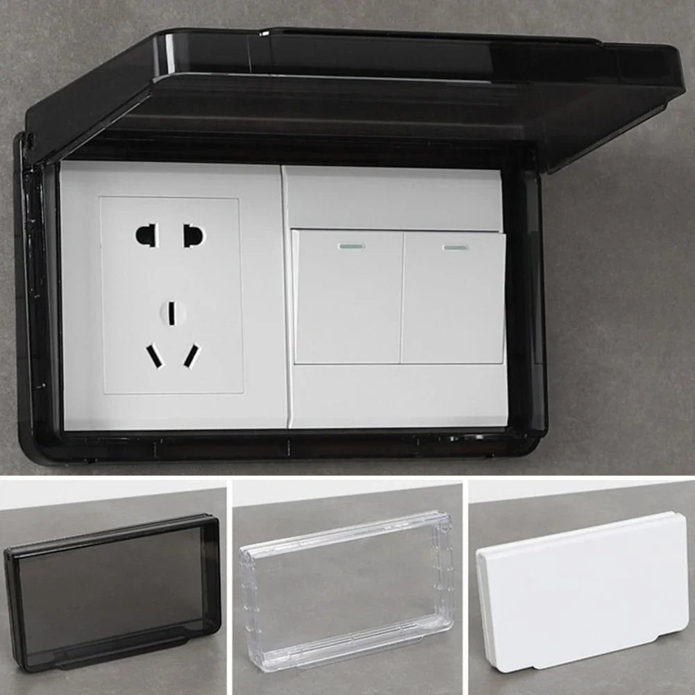 86 Type Waterproof Wall Socket Cover – Dustproof Outlet Box