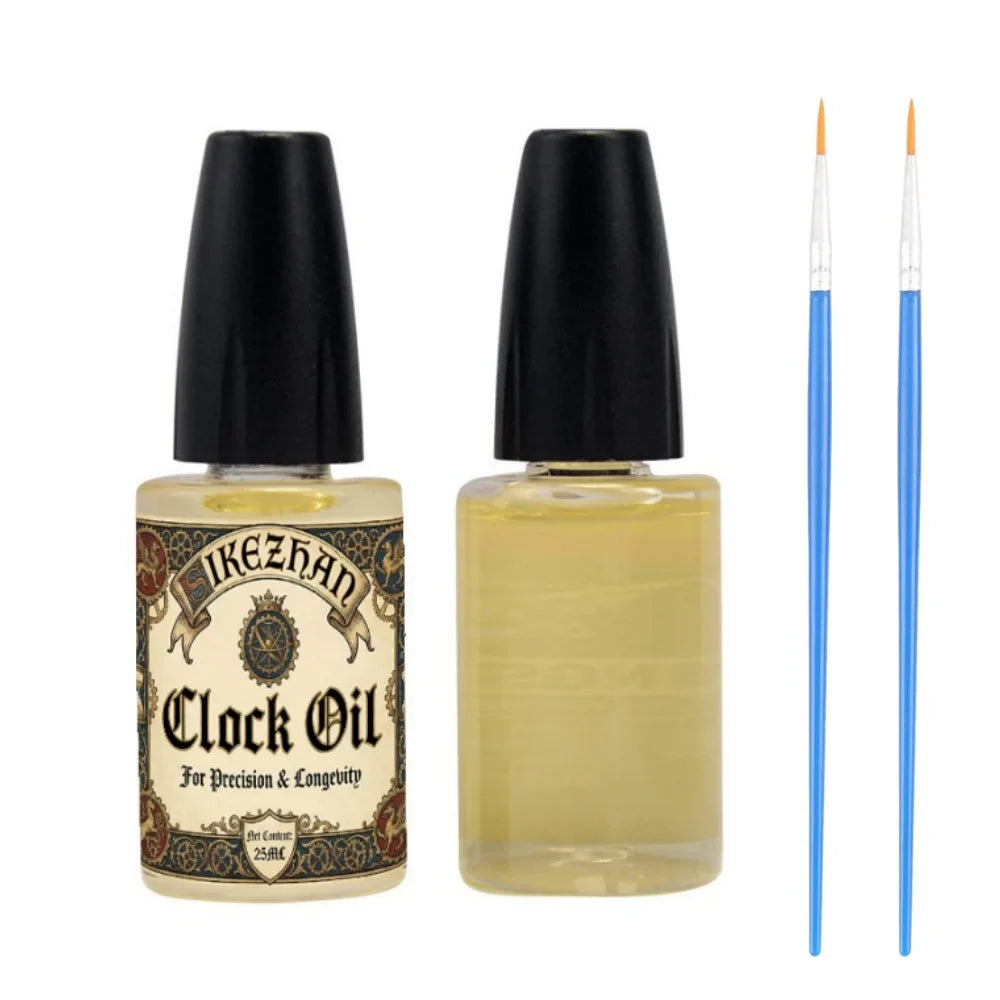 25ml Watch & Clock Lubricant Oil with Brush | SIKEZHAN