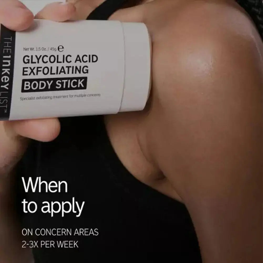 Glycolic Acid Exfoliating Body Stick | Smooth & Brighten Skin
