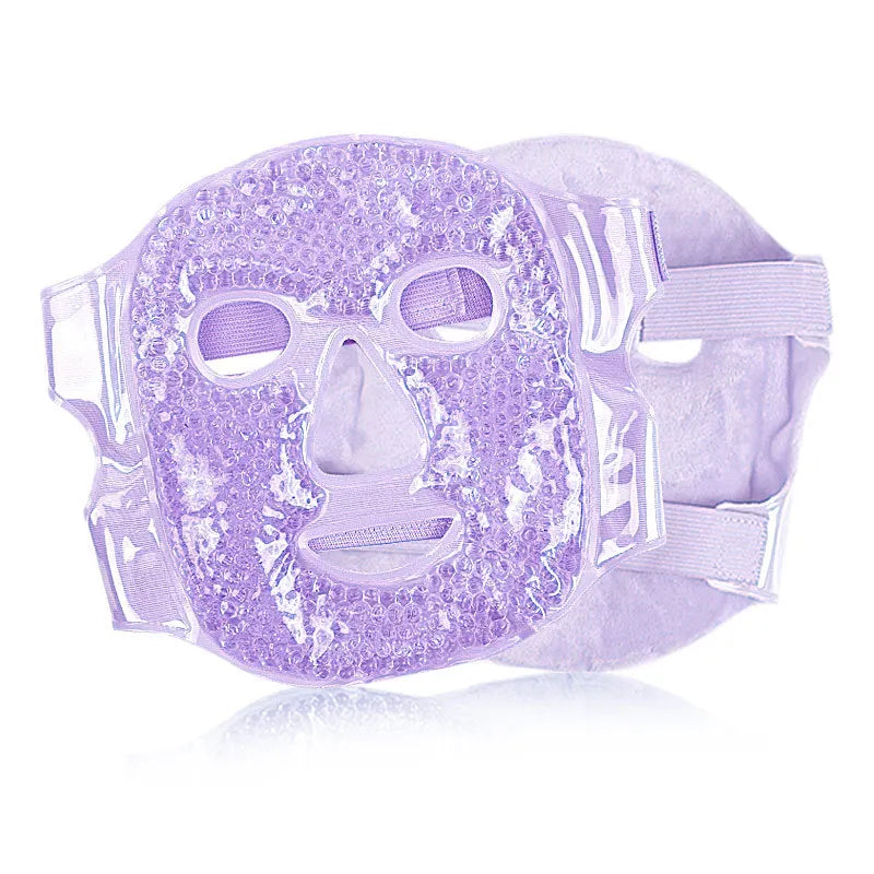 Reusable Facial Gel Ice Pack Mask – Hot & Cold Compress Beauty